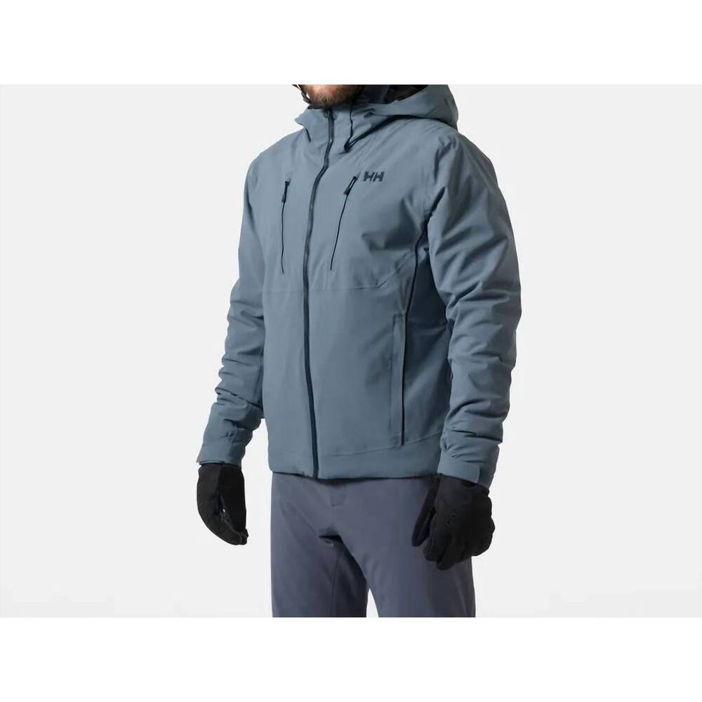 NEW HELLY HANSEN alpha 4.0 jacket in washed navy